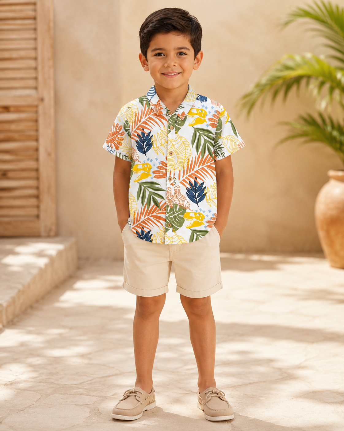 Camisa Playa niño