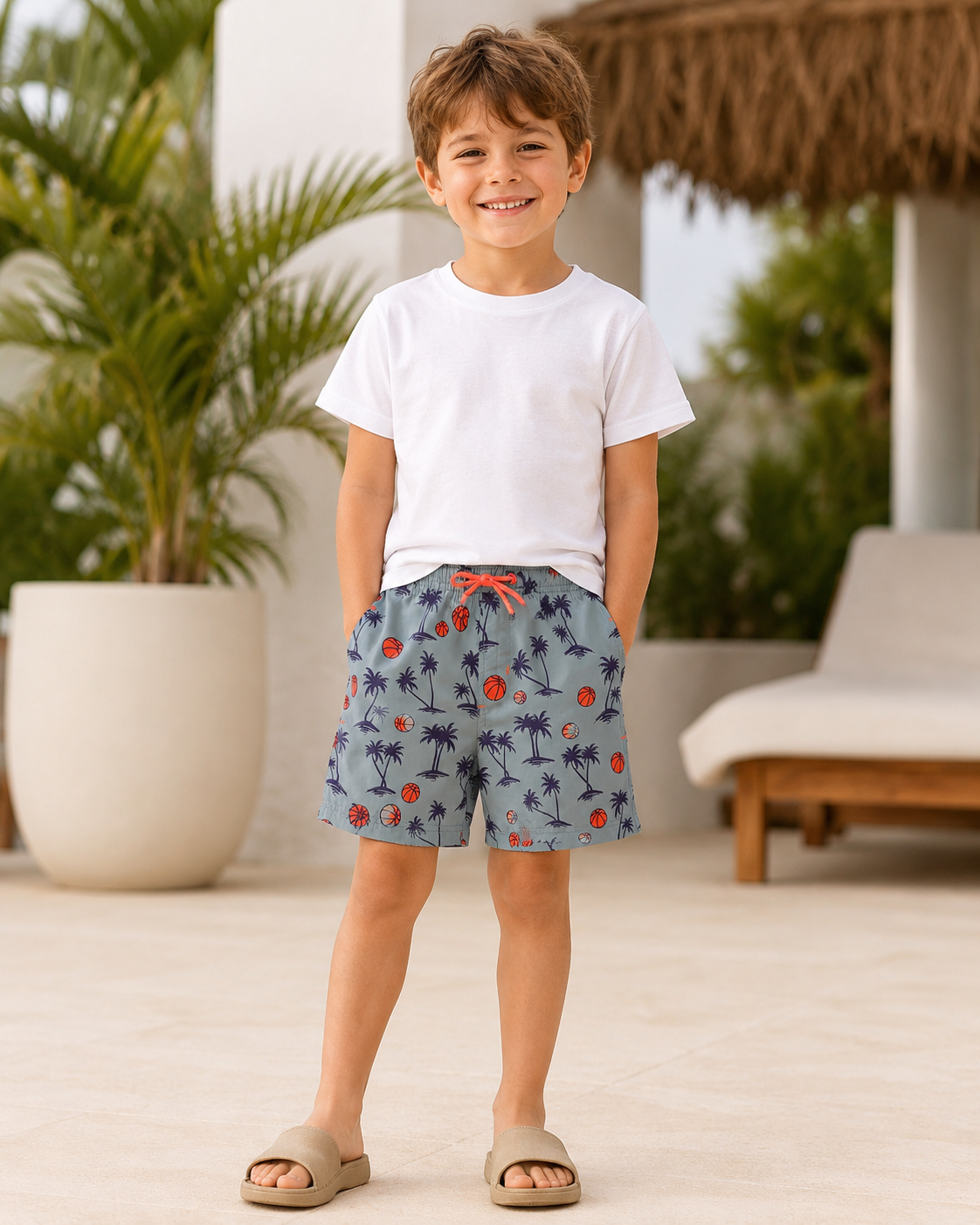 Short estilo traje de baño