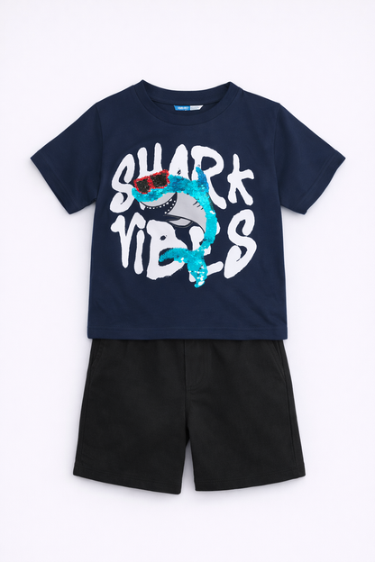 Conjunto Shark Vibes